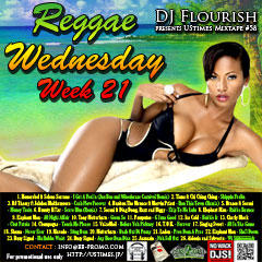 DJ FLOURISH 最新MIX CD “UStimes Mixtape #58 -Reggae Wednesday Week 21”