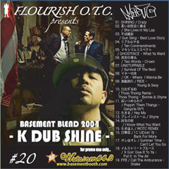 K DUB SHINE × DJ FLOURISH コラボ THROW BACK MIX CD フリーダウンロード