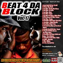 DJ FLOURISH 最新MIX CD “UStimes Mixtape #66 -Beat 4 Da Block Vol.17-”