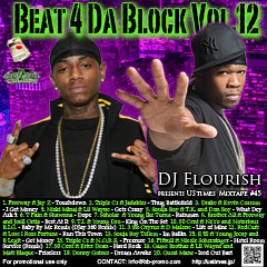 DJ FLOURISH 最新MIX CD “UStimes Mixtape #45 -Beat 4 Da Block Vol.12-”